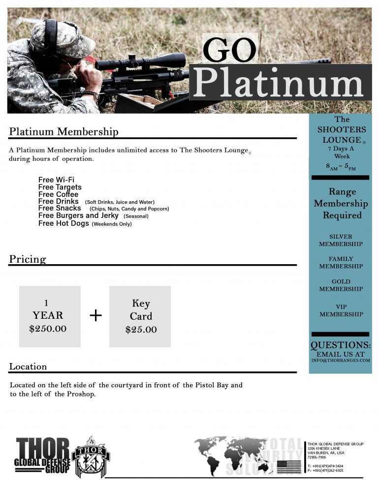 Platinum THOR Ranges